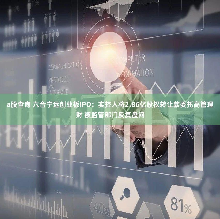 a股查询 六合宁远创业板IPO：实控人将2.86亿股权转让款委托高管理财 被监管部门反复盘问