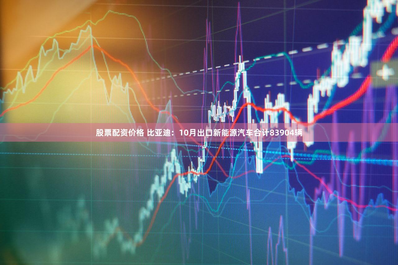 股票配资价格 比亚迪：10月出口新能源汽车合计83904辆