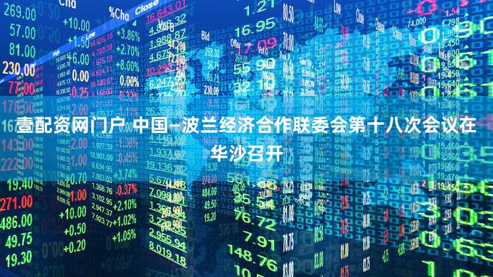 壹配资网门户 中国—波兰经济合作联委会第十八次会议在华沙召开