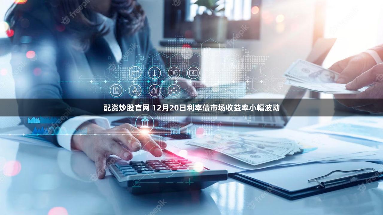 配资炒股官网 12月20日利率债市场收益率小幅波动