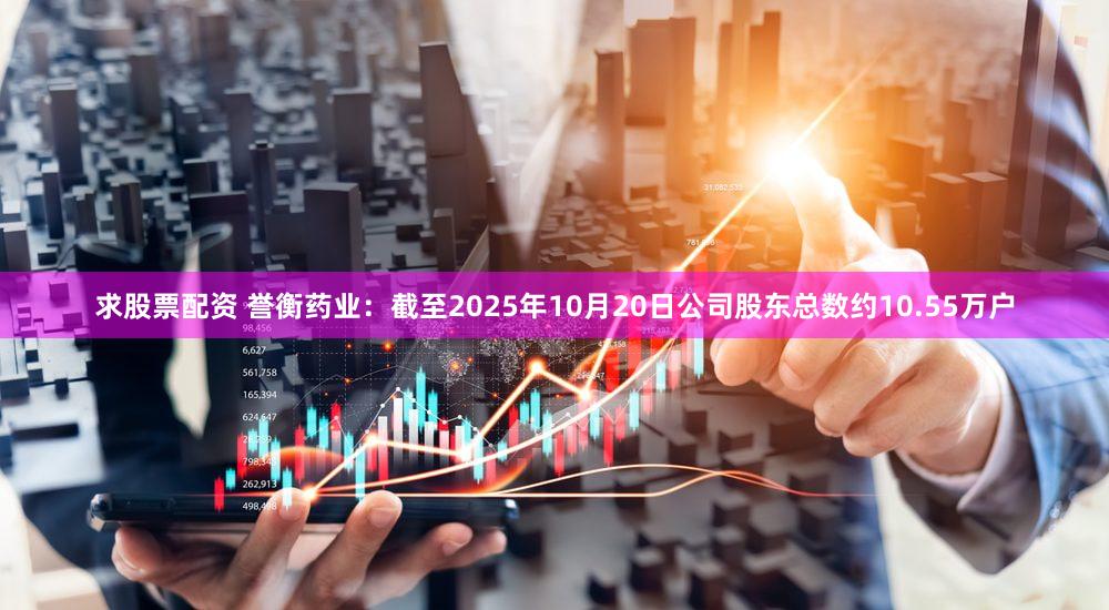 求股票配资 誉衡药业：截至2025年10月20日公司股东总数约10.55万户