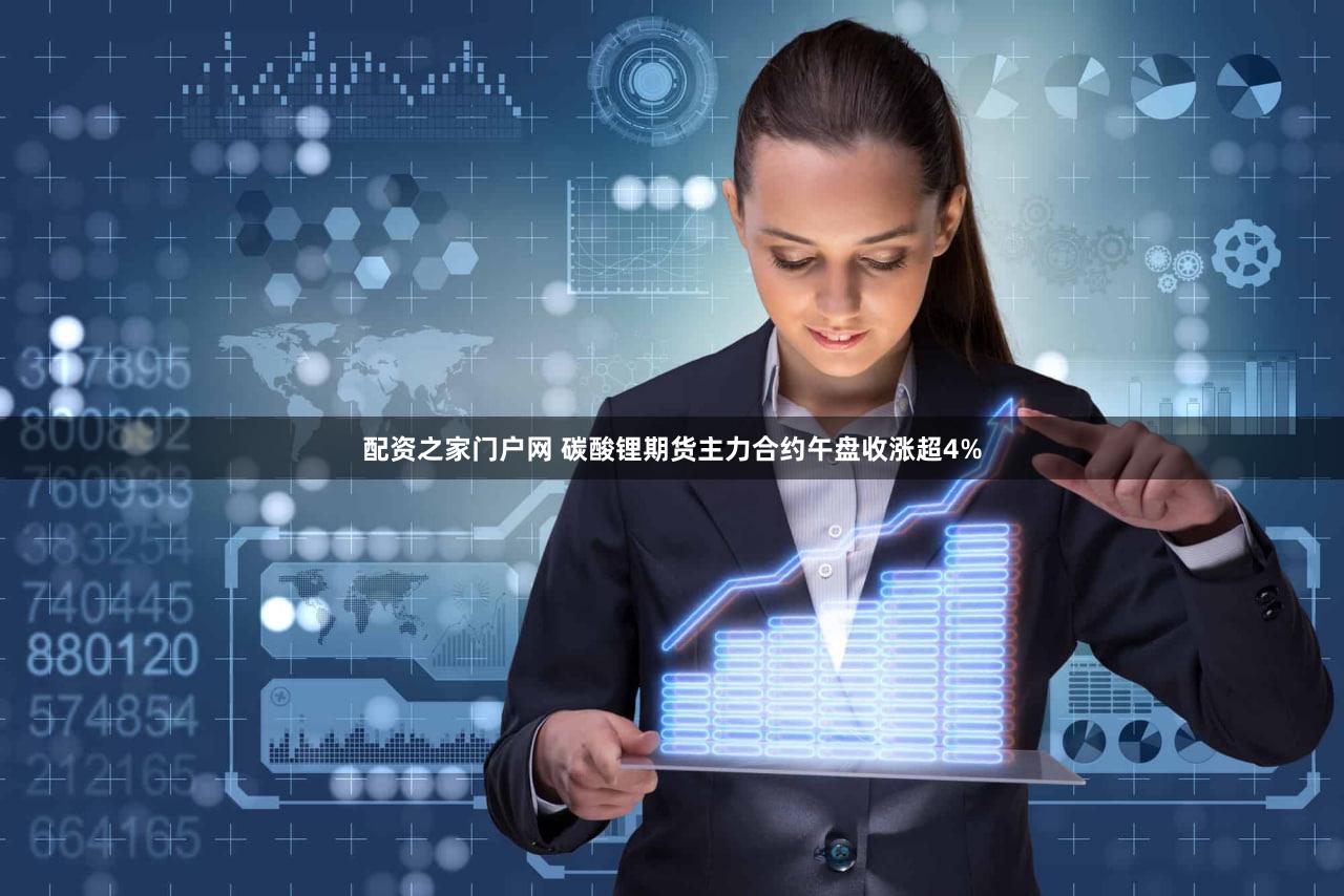 配资之家门户网 碳酸锂期货主力合约午盘收涨超4%