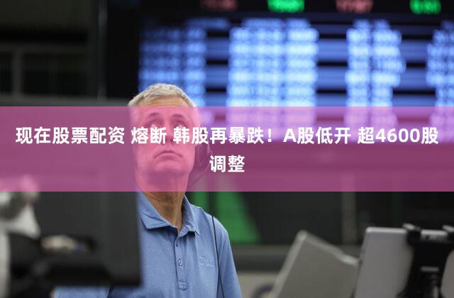 现在股票配资 熔断 韩股再暴跌！A股低开 超4600股调整