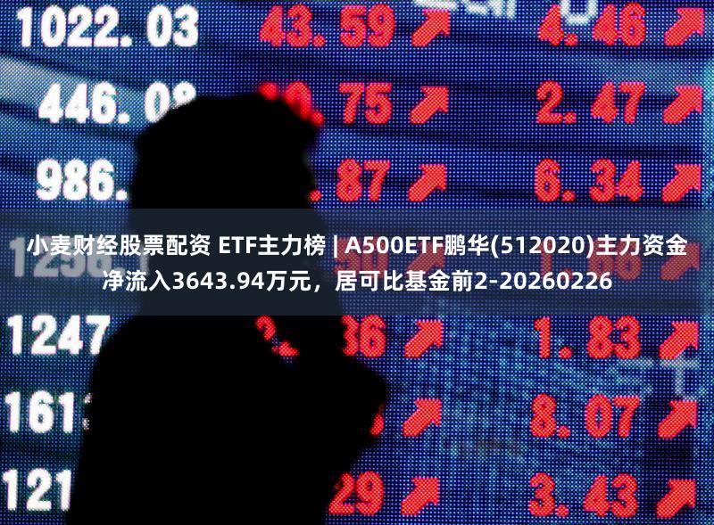 小麦财经股票配资 ETF主力榜 | A500ETF鹏华(512020)主力资金净流入3643.94万元，居可比基金前2-20260226