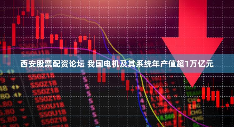 西安股票配资论坛 我国电机及其系统年产值超1万亿元